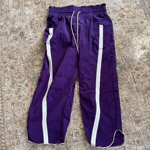 Free people windbreaker pant size large